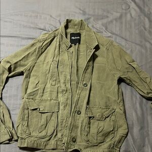 Olive Green Military Jacket by Madewell